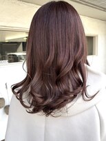 アニー 松戸(ANNI)&nbsp;ホワイトグレージュ/ミニウルフ/デジタルパーマ/チェリーブラウ