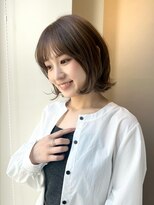 ソト 銀座(soto.)&nbsp;ミディアムヘア/暗めカラー/デザインカラー/ボブ/銀座