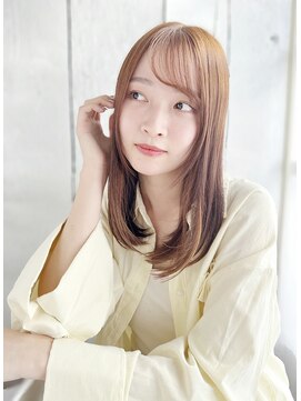 ナル 新宿(nalu) nalu新宿/髪質改善/縮毛矯正/METEO/透明感/インナーカラー/新宿