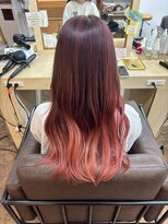 ユラギフロムユイマァル 水島店(YURAGI from YUIMARL)&nbsp;グラデーションカラー20代30代40代ピンクベージュ