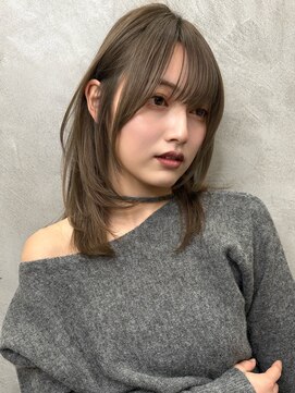 ロンドプロフィール 浦和(Lond profil) ブリーチなしカラー伸ばしかけヘア簡単スタイリング小顔ヘア