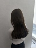 【qumu】オリーブベージュ×レイヤー