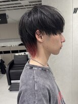 ホワイト(WHITE)&nbsp;マッシュウルフ　デザインカラー