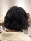 ゆるふわボブパーマ