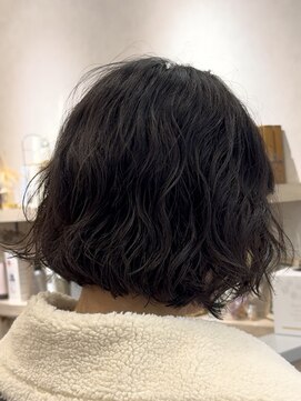 アピッシュ シーナ 海老名店(apish ciena) ゆるふわボブパーマ