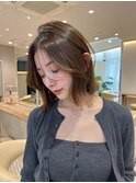 髪質改善＊顔周りくびれヘアスタイル＊【Zina月島】