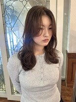 シェール(CHERE) レイヤーカット ブラウンカラー