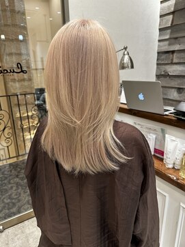 フリックヘアサロン 梅田茶屋町2号店(FLICK HAIR SALON) ブリーチ/イルミナカラー/バレイヤージュ