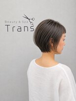 トランス(Trans) ショートボブ×オリーブグレージュ