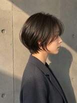 アームスヘアー 狭山ヶ丘店(arm's hair)&nbsp;狭山ヶ丘・小手指・武蔵藤沢/黒髪ショート小顔似合わせカット
