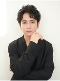 【La fith】爽やかヘア×刈り上げセンターパート×メンズカット