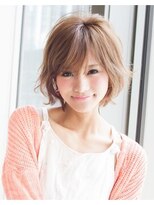 アフロート トウキョウ(AFLOAT TOKYO)&nbsp;大人かわいい小顔ショート｜丸みショートボブ×前髪あり