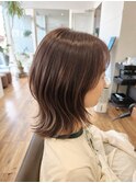 大人のレイヤーミディアムヘア