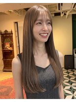 グッドフェローズ ミナミホリエ(GoodFellas minamihorie)&nbsp;大人可愛いロングレイヤーで透明感カラー羽エクステ韓国ヘア艶感
