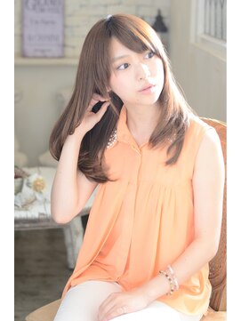 シェア(SHARE hair make works) 【SHARE】~透明感のある素髪セミディ~