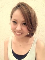 ヘアサロン トゥループ(Hair Salon TROOP) かきあげミディヘア