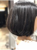 ナチュラルふんわりボブ