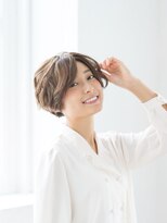 アメリエギャルソン(amelie et garcon) 愛され波ウェーブで大人かわいいショートボブ【amelie与野本町】