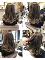 トルネード(TORNADO)&nbsp;ハイライトバレイヤージュエアータッチロブ