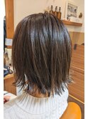 切りっぱなしボブ