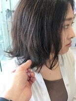 ヘアメイク ミッカ(HAIR MAKE MICCA) クセ毛の個性を最大限に活かすボブ　石原 ダイスケ