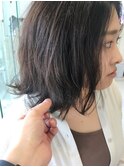 クセ毛の個性を最大限に活かすボブ 石原 ダイスケ