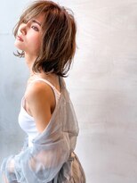 ハバナ 天神(HAVANA) イメチェン！ハイライトココアブラウン×レイヤーショートボブ