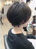 パーマが可愛いショート☆