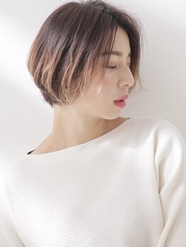 ランブルヘアー(r'Ambl hair)の写真/悩みを魅力に変える技術。スタイリング剤必要なし…サロン帰りのスタイルが続く再現性高いカットが大人気！