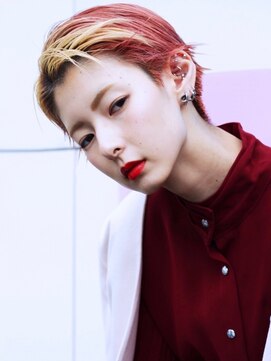 エムスラッシュ みなとみらい馬車道店(M SLASH) M.SLASH馬車道/ハイライト/ラインカラー/クールショートz1