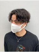 メンズカットパーマ