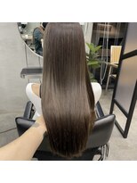 ジーナ 福岡千早(Zina)&nbsp;【Zina 千早】髪質改善＊大人かわいい＊カーキグレージュ