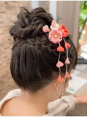 七五三ヘアセット2021/11/13