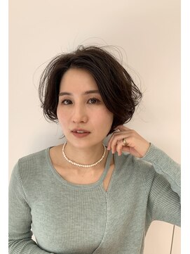 レブリィ ゼンコー 国領(Reverie ZENKO) 【ゼンコー国領店】　ショートボブカット