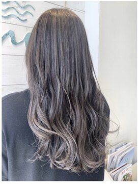 エミュー 湘南台店(emue) メルティカラー/似合わせカット/ウェーブミディアム/湘南台