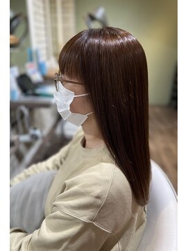 アエラスラナ 相模大野(Aeolus Lana) ストレートパーマ×サラツヤセミロング