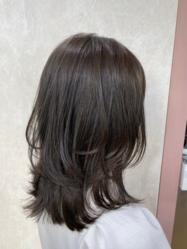 カームバイリコ 学芸大学(calm by liko) ショコラアッシュ/ヘルシースタイル/ふんわりカール/学芸大学