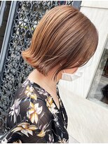 ブランシェ(branche) 切りっぱなしボブ/シルキーベージュ/レイヤーボブ