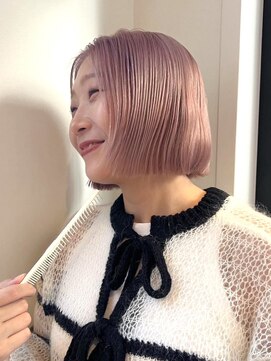 ローネス(LONESS) ハイトーンとの相性も◎大人気ぷつっとボブ