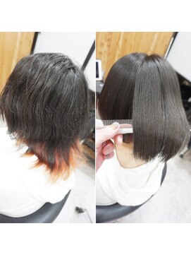 ヘアテリア リュウ 大塚(hair teria ryu) 縮毛矯正/髪質改善/艶髪ストレート/艶カラー