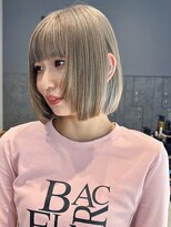 アイティーバイアルバム 松戸店(IT by ALBUM)&nbsp;カーキベージュ美髪エモージュニュアンスカラー_ba487381