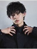 波巻きシャドウパーマ
