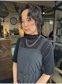 《TRENCH Riku》ウルフパーマ ボブパーマ