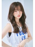 韓国美髪くびれミディアムレイヤー