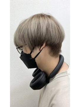 松本平太郎美容室 大宮店 イノアカラー×シルバーアッシュ