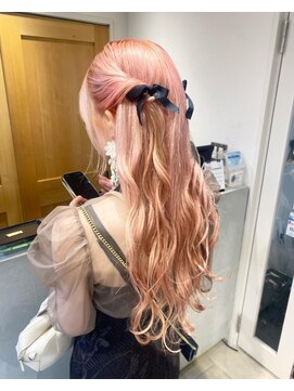 テトラ バイ ネオリーブ 横浜西口店(tetra by neolive) ＊ハーフツインアレンジ＊[横浜/横浜駅]