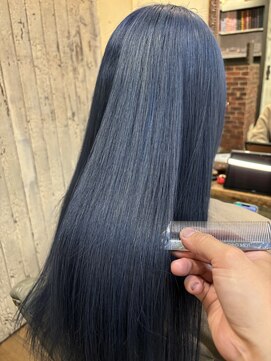 ベレッタ 松井山手店(veretta.) ブルージュカラーブリーチあり　担当　小林