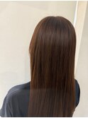 大人の魅力を引き立てるストレートヘア 冬カラー髪質改善TR