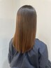 髪質改善SILK(クリスタル)高濃度水素トリートメント + カラー + カット