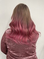 アオアクア バイ グルグル 小岩店(ao akua by GULGUL)&nbsp;小岩/レイヤーカット/ダブルカラー/ブリーチなしカラー/顔周り